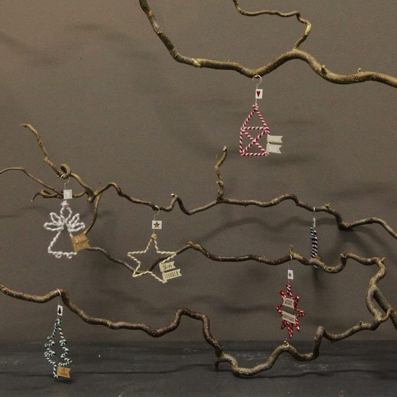 Good old Friends Mini Winter Wool Ornament Tree