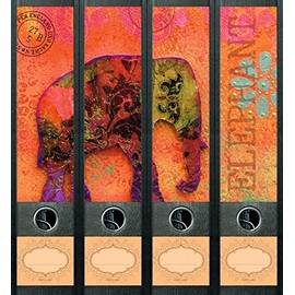 File Art AJ459 Design Labels – Folder Spine Labels