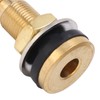 10pcs Air Liquid Tubeless Tire Valve Stem Brass 1 7/8in