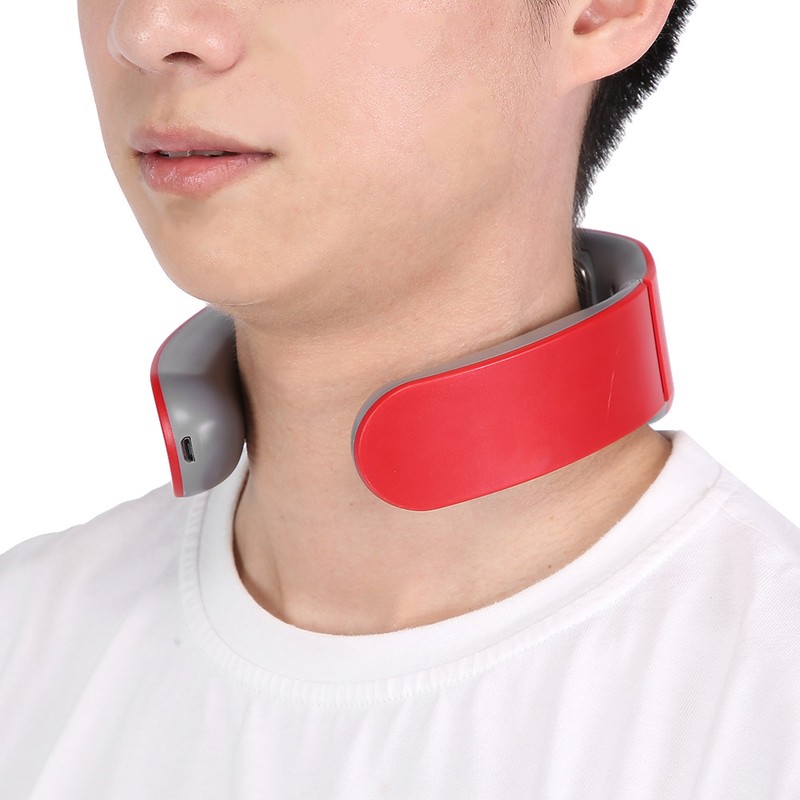 Wireless Neck Massager 9 Gears Adjustment Electric Cervical Vertebra Care
