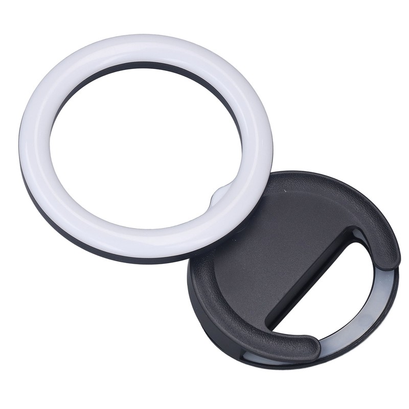Clip On Ring Light for Phone 180 Degree Rotation 3