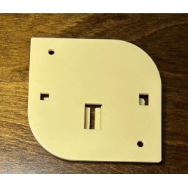 Unbranded Brown Tan Replacement LIGHT BULB CORD PLATE Cover for Blow Mold l Santa’s Best