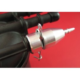 AccurateDiesel 6.7L Powerstroke ALUMINUM Fuel Filter Return Connection Repair Quick Connector (2017+)