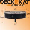 6 inch Diamond Hole-Saw Bits with Pilot Drill Bit -6"