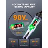 Test Light Automotive 5-90V Digital LED Light Tester with Voltage