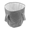 Foldable Foot Tub Polyester Double Layer Collapsible Camping Bucket with