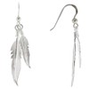 LES POULETTES BIJOUX - Set 925 Silver Feather Necklace and
