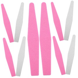 minkissy 10pcs Nail Art Buffer Strips Fingernail File Set Professional Manicure Tools Nail Files for Natural