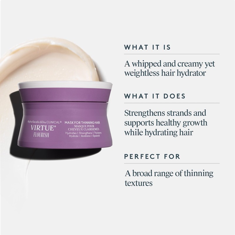 Virtue Flourish Mask for Thinning Hair 150ml