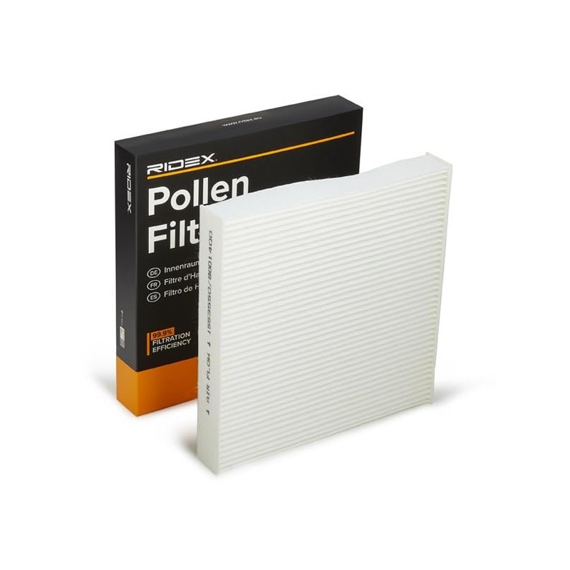 RIDEX Cabin Air Filter 424I0132 205 mm 211 mm 29