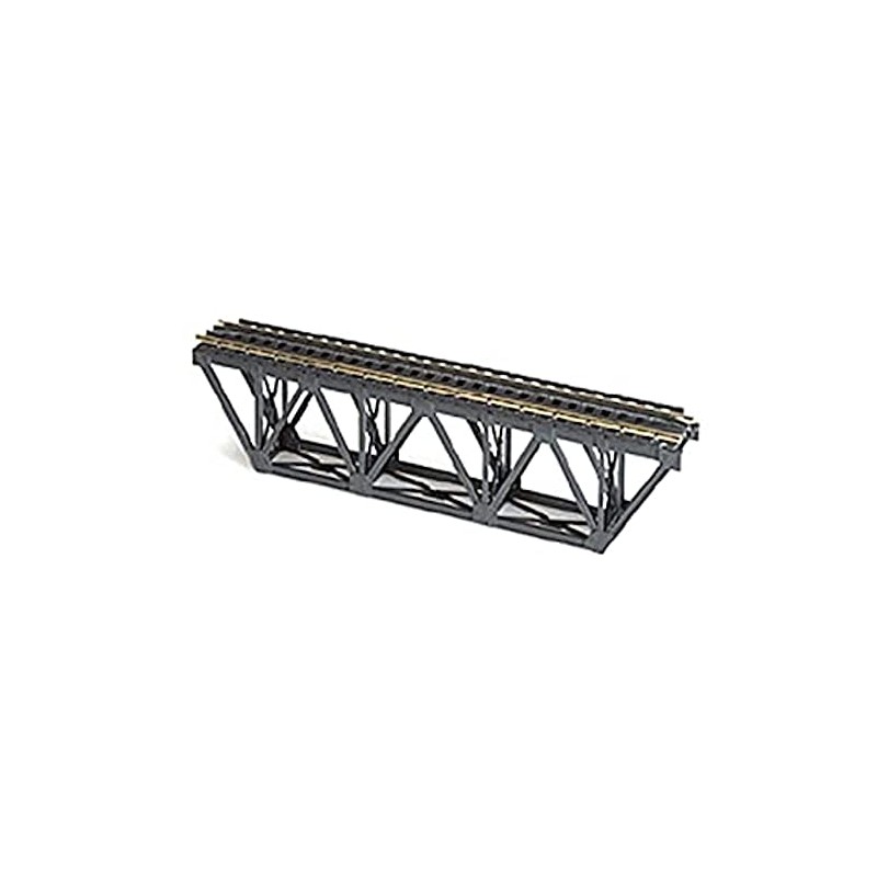 Code 100 Nickel Silver Deck Truss Bridge Kit HO Scale
