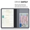 kwmobile Registration and Insurance Holder - Car Document Holder for