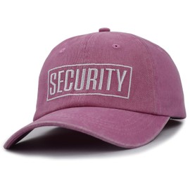 Security Hats for Men Women, Security Accessories Baseball Cap, Army Veteran Christmas Birthday Gifts for Police Dad Papa Mom Grandpa Husband Uncle