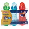 Nuby - Botellas de cuello estándar antigoteo, 10 onzas, neutros
