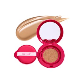 Oz Lab Beauty Pillow Pod Cushion Foundation Ivory – Natural Matte Finish, Buildable Coverage, Paraben-Free, Portable Compact with Mirror and Puff,0.42 OZ /12G,pack of 1