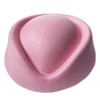 YING LAN Wool Cap Stewardess Pillbox Hat Teardrop Fascinator Base