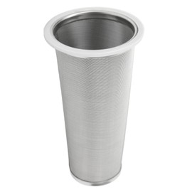Cold Brew Coffee Filter ,Mesh Coffee Brew Infuser Acid Resistant Wide Use High Filtration Accuracy Lightweight for Office(8x15cm/3 . 1x5 . 9in)