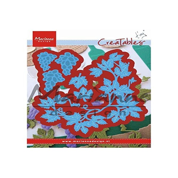 Marianne Design Creatables Tiny's Vines Die, Metal, Blue, 16.1 x