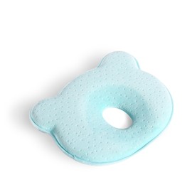 Memory Foam Baby Pillow,Cute Cartoon Bear Soft and Cozy Pillow, Breathable Bedding Set for Infants for Small Boys and Girls Prevent Flat Head