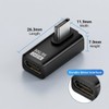80Gbps USB C Right Angle Adapter, 240W PD Fast Charging