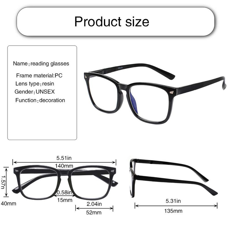 SIGVAN Progressive Multifocal Computer Glasses Women Men Blue Light Blocking