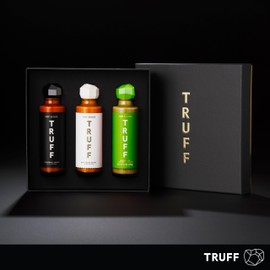TRUFF TRUFF Jalape?o Lime Variety Pack - Gourmet Hot Sauce Set of the Original (6 oz), Jalape?o Lime (6 oz), and White Truffle Hot Sauce (6 oz), Unique Flavor Experiences with Truffle, 3-Bottle Bundle