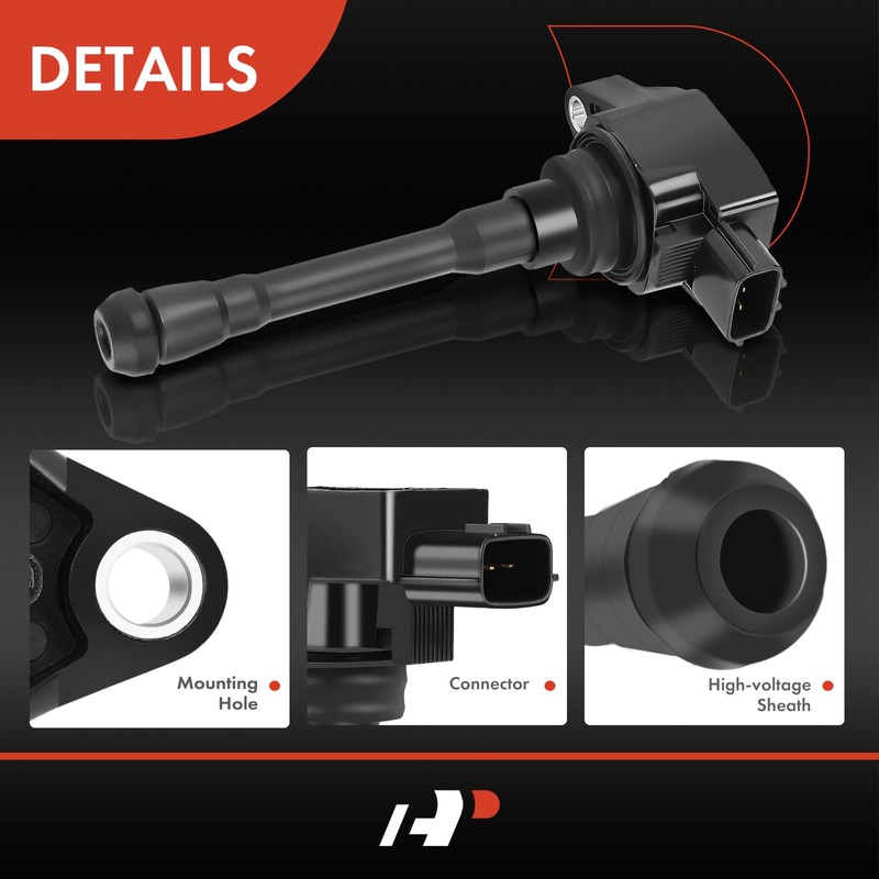 A-Premium Engine Ignition Coil Pack Compatible with Nissan Versa 2020-2021,