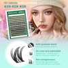 KEYYOU Flora Lash Clusters Flaunt Eyelash Clusters D Curl 10-14MIX