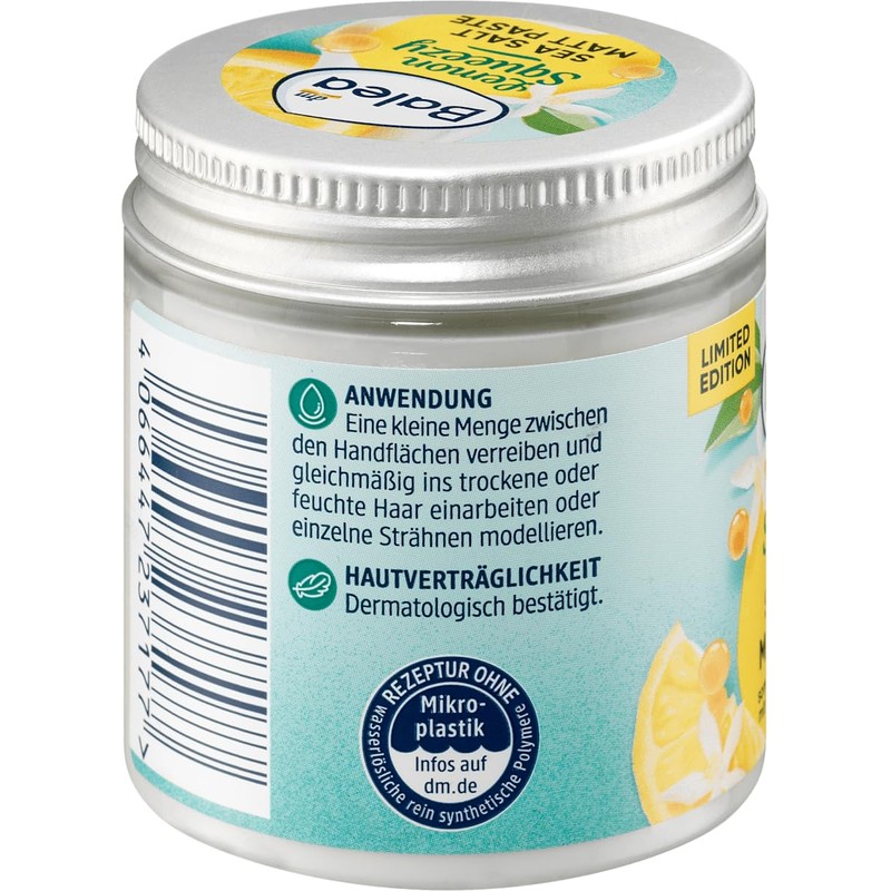 Balea 3er-Set LEMON SQEEZY Haarpflege: TWINPACK SHAMPOO & SPÜLUNG für
