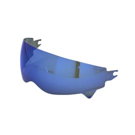 Logto Compatible with EXO Covert Visor Replacement Motorcycle Helmet Visor Sun Protection Anti-Scratch, Universal(Blue)