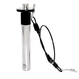 1Pcs Ball Head Locking pin Ejector Handle Quick Release Pin Quick Pull Line Array Audio Latch Safety Positioning pin Buckle with Lanyard Cable (Specs(Dia):8mm, Usage Length：50mm)