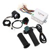 24V 500W Motor Speed Controller Headlight Throttle Grip with Lock
