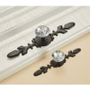 GDQLCNXB Drawer Dresser Knobs Pull Handles,Cabinet Door Knobs,6.6In Black Diamond