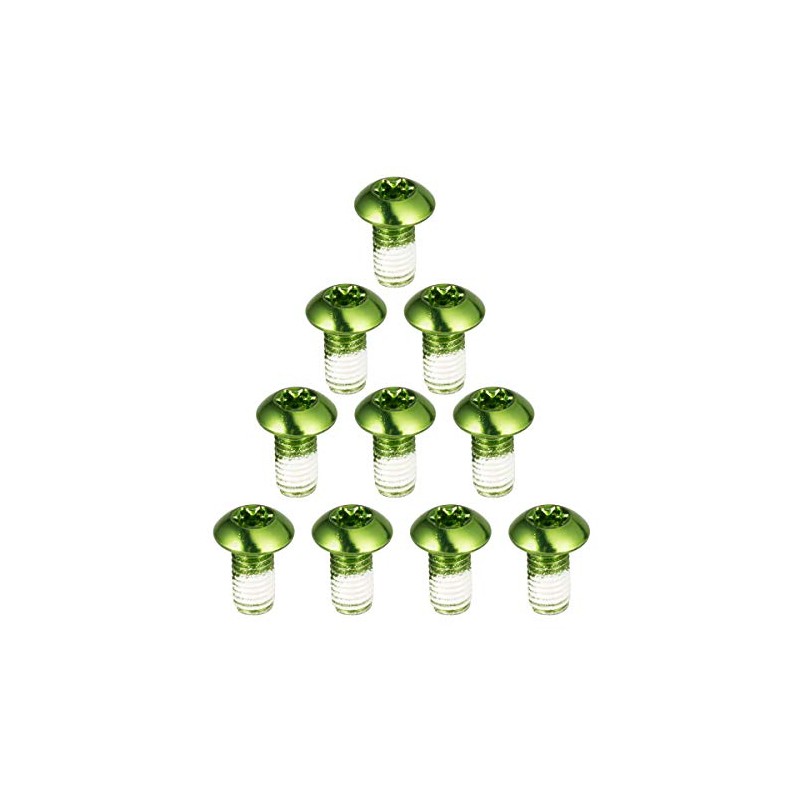 Choose Bike Green Disc Brake Rotor Bolts Screws
