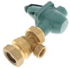 Taco 1/2" Cast Iron Boiler Feed Valve & Backflow Sweat