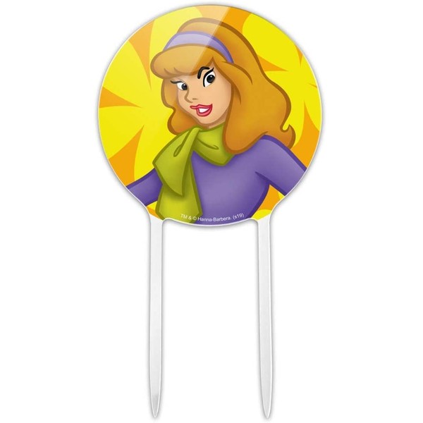 GRAPHICS & MORE Acrylic Scooby Doo Daphne Character Cake Topper Party Decoration for Wedding Anniversary Birthday Graduation