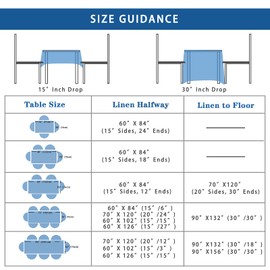 Waysle Rectangle Tablecloth - 60 x 102 Inch - Black Rectangular Table Cloth for 6 Foot Table in Washable Polyester - Great for Wedding, Restaurant, Party, Banquet Decoration