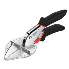 TOWOT Angle Miter Shears Cutter, Angular Trim Cutter of Molding, Adjustable at 45 To 135 Degree With Safety Lock Hand Tools for Cutting Plastic, PVC and Molding Trim