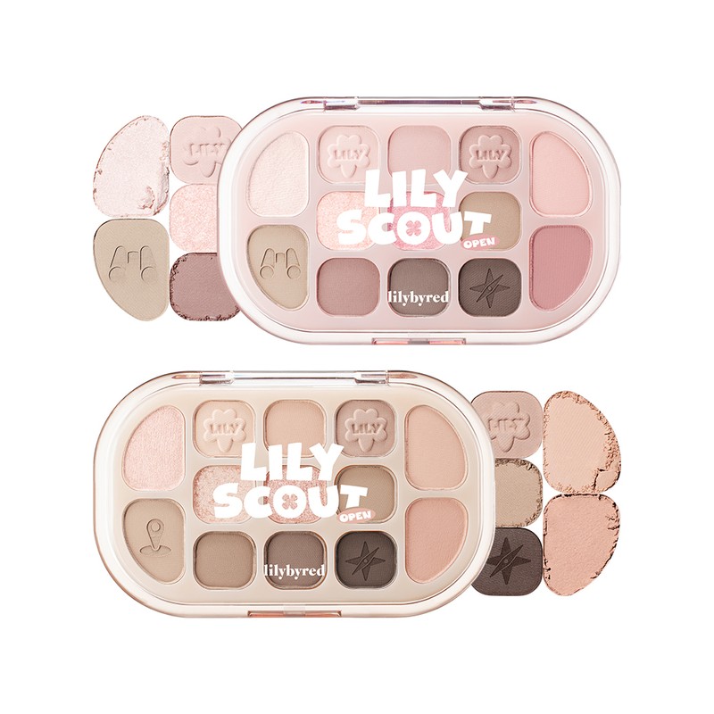 LilybyRed Dewy Fit Palette 12.7g / 릴리바이레드 듀이 핏 팔레트
