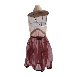 Beekeeping Hat Large Beekeeper Hats Bee Hat with High Visibility Veil for Beekeepers Refuse Bites Sun Protection