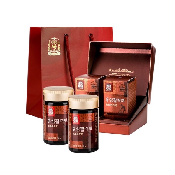 CheongKwanJang Red Ginseng Vitality Supplement 250gx2bottles / 6-year-old red ginseng