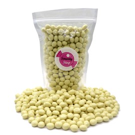 Smarty Stop Chocolate Covered Roasted Espresso Coffee Beans (White Chocolate, 1 Pound (Pack Of 1))