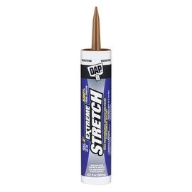 DAP 7079818706 Extreme Stretch Elastomeric Sealant, 10.1 Oz, Woodtone, 10 Ounces