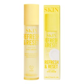 Beauty Creations - Skin Refresh  Reset - Crema Contorno De Ojos Con Péptidos, Vegana - 14 ml