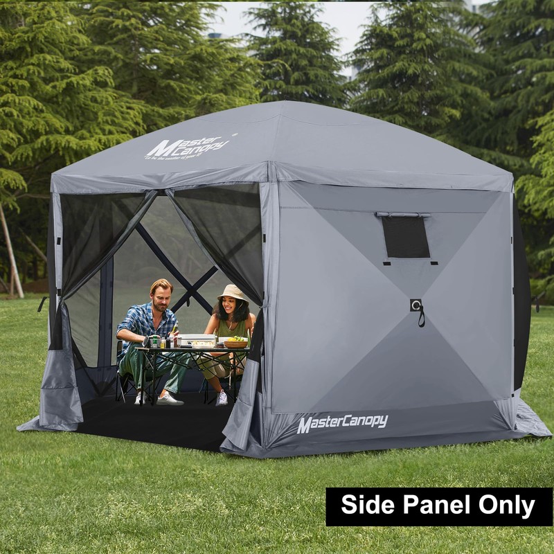 MASTERCANOPY Wind Screen Side Panel with Window for Escape Screen