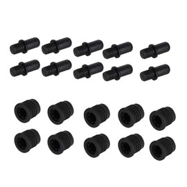 Speaker Grill Guides, 10 Pairs Dust Proof Plastic Speaker Grill Peg Kit Set Speaker Buckles Snap Button Fasteners