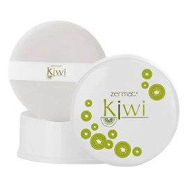 Talquera Con Borla Aroma Kiwi Fresca Y Cítrica