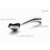 Cuchara para helado de acero inoxidable de Midnight Scoop, cuchara