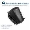 Hanylish 2 Mochilas Motocicleta Maleta Trasera De Moto Impermeable