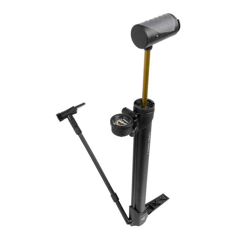 Topeak Morph Turbo Bicycle Tyre Pump with Flip Down Analogue